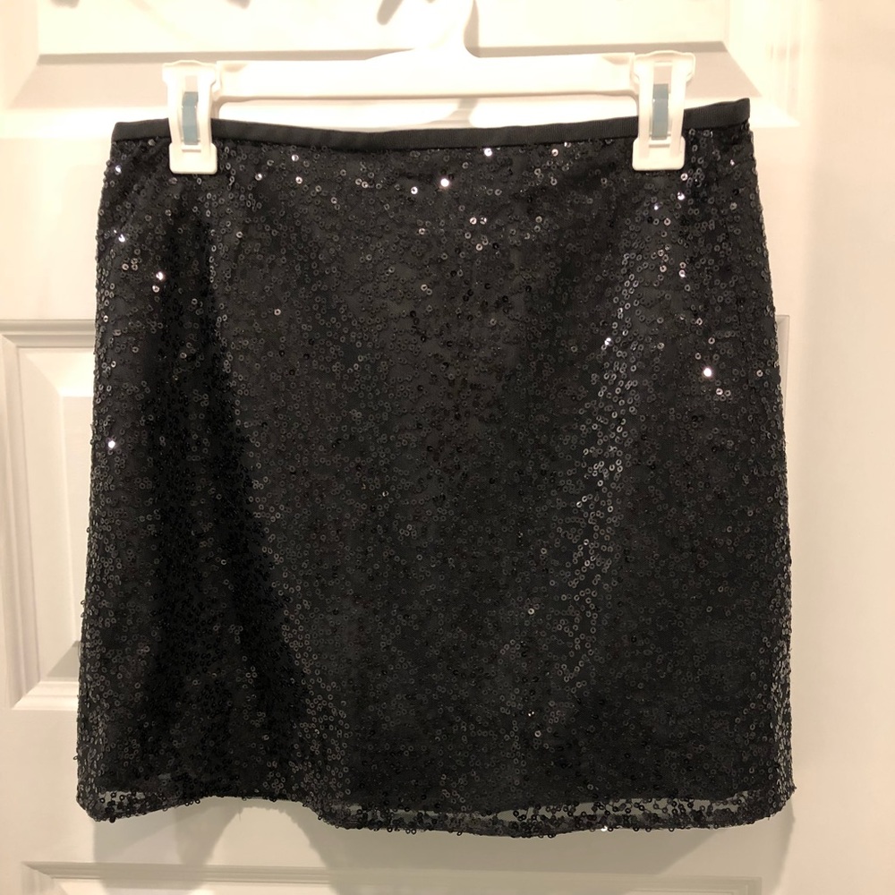 Sequin mini skirt